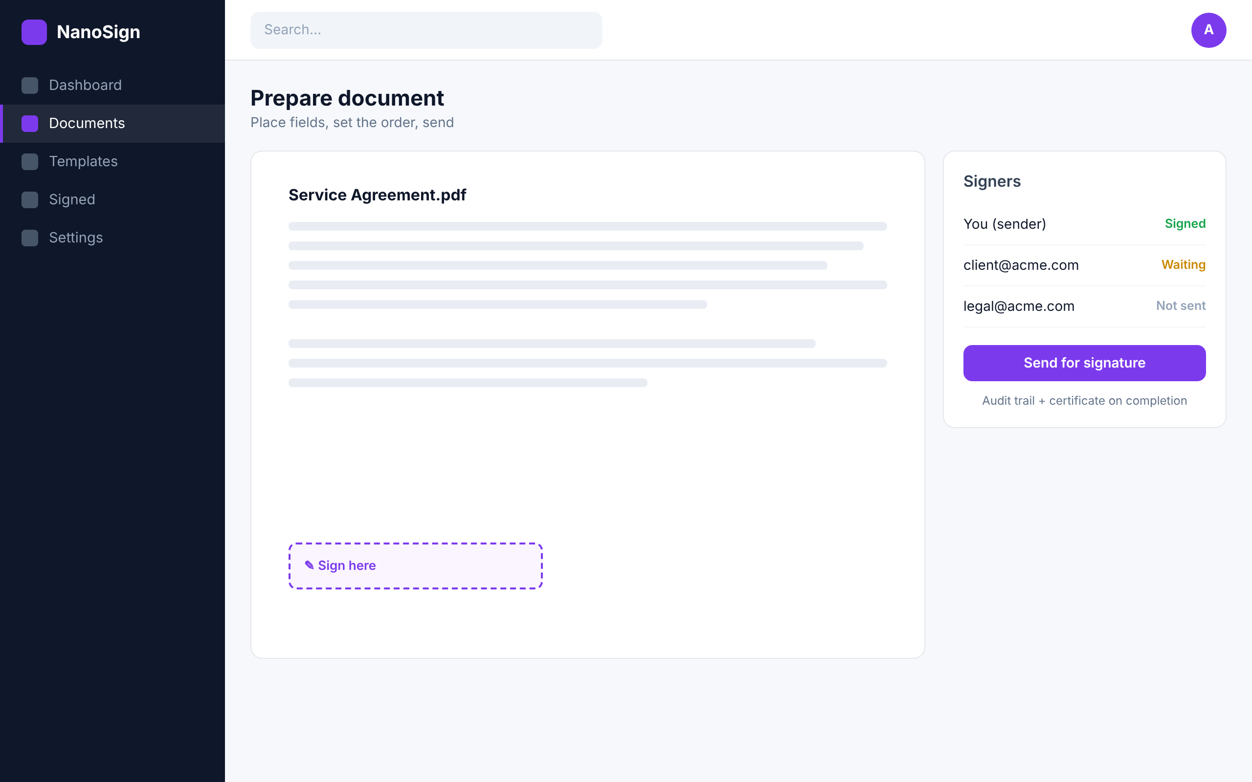 Getting a contract signed should be simple